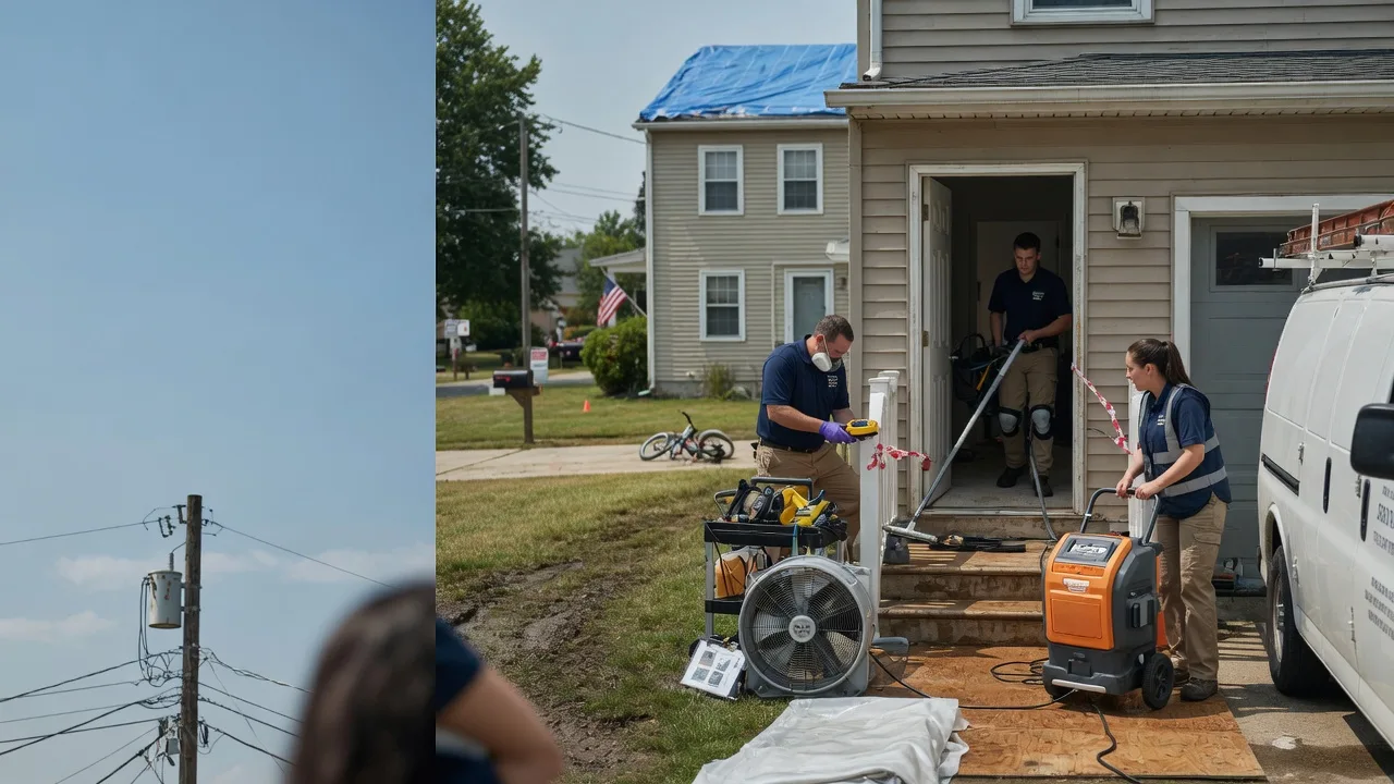Water Damage Repair in Silvis, IL near me
